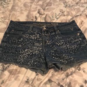 Justice jean shorts